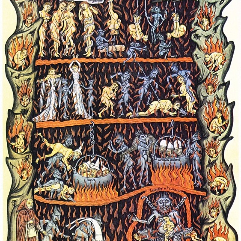 L’enfer (Hortus Deliciarum)