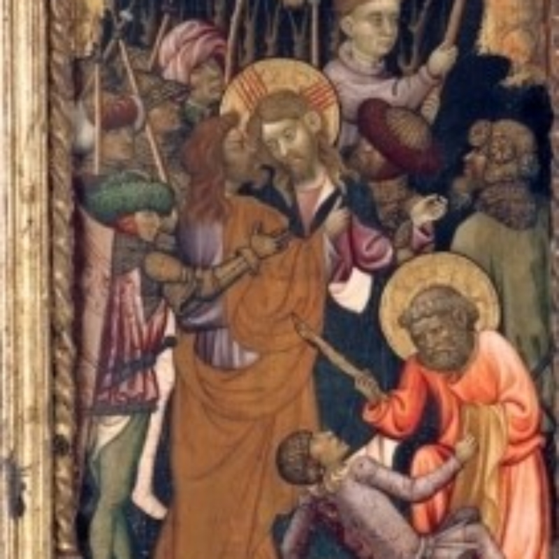 Retable de la vierge – Baiser de Judas