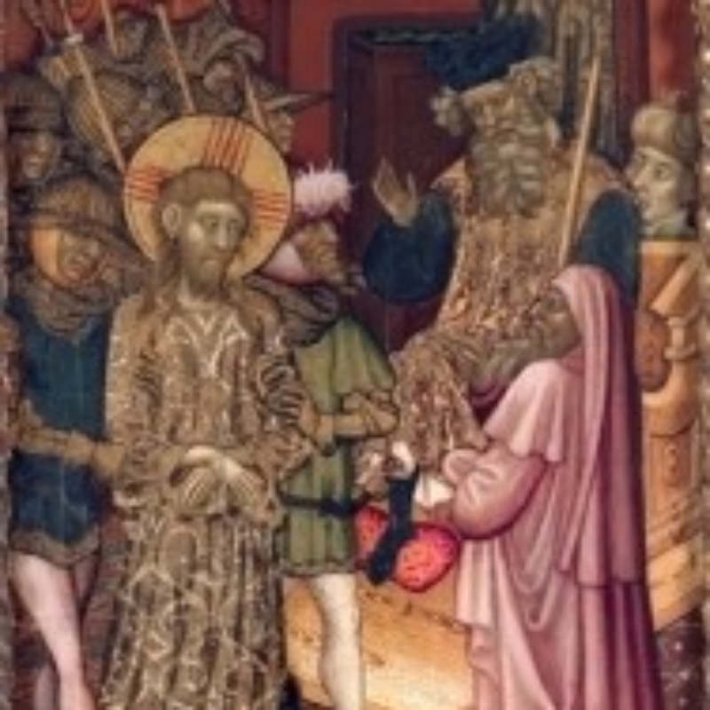 Retable de la vierge – Christ devant Herode ou Pilate