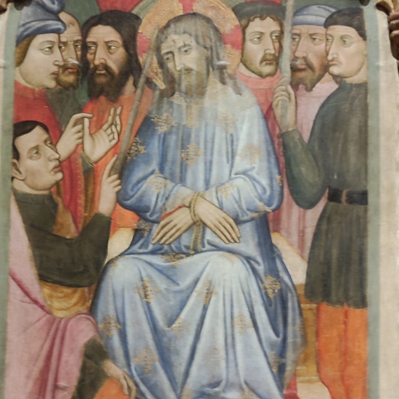 Retable de l’archevêque Sancho de Rojas – Moquerie