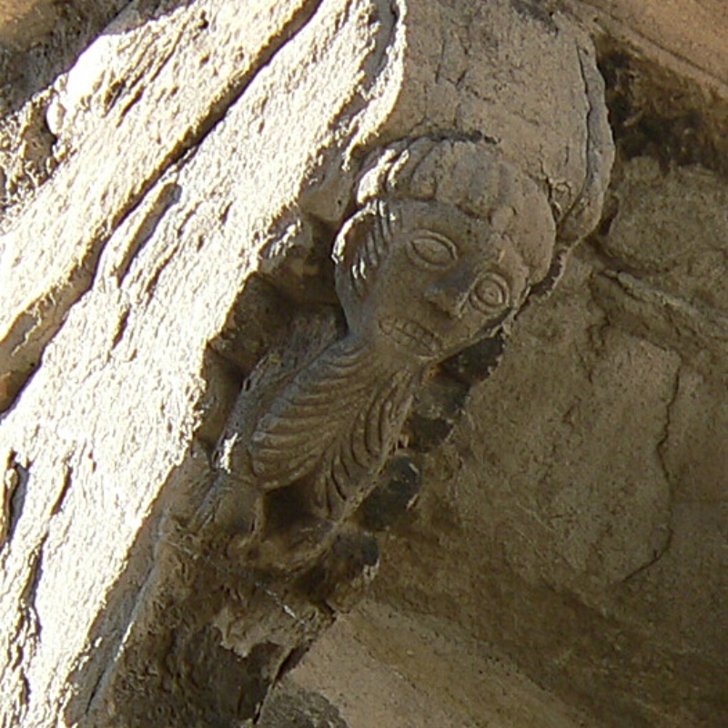 Musulman à barbe fourchue