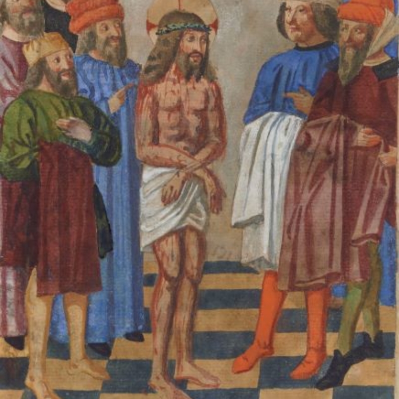 Christ dépouillé de ses vêtements