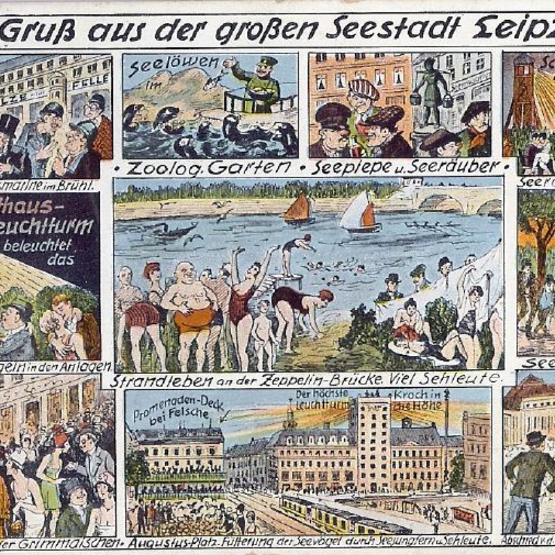 Vie à Leipzig – 1928