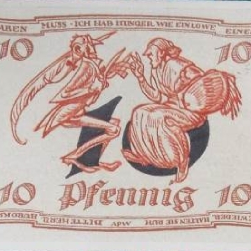 Billets allemands antisémites