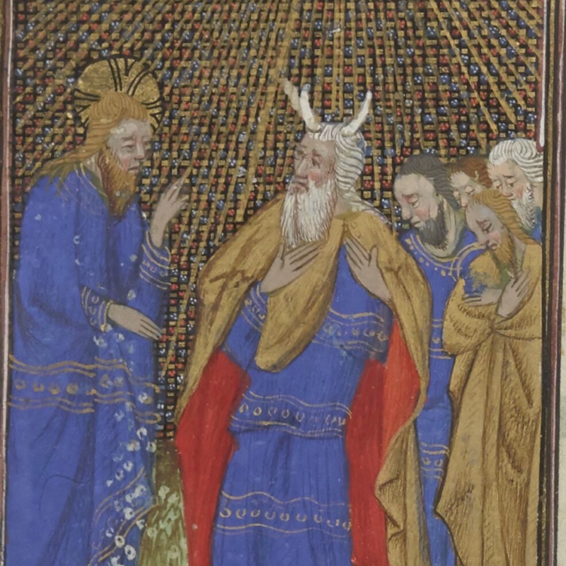 Christ et Moïse