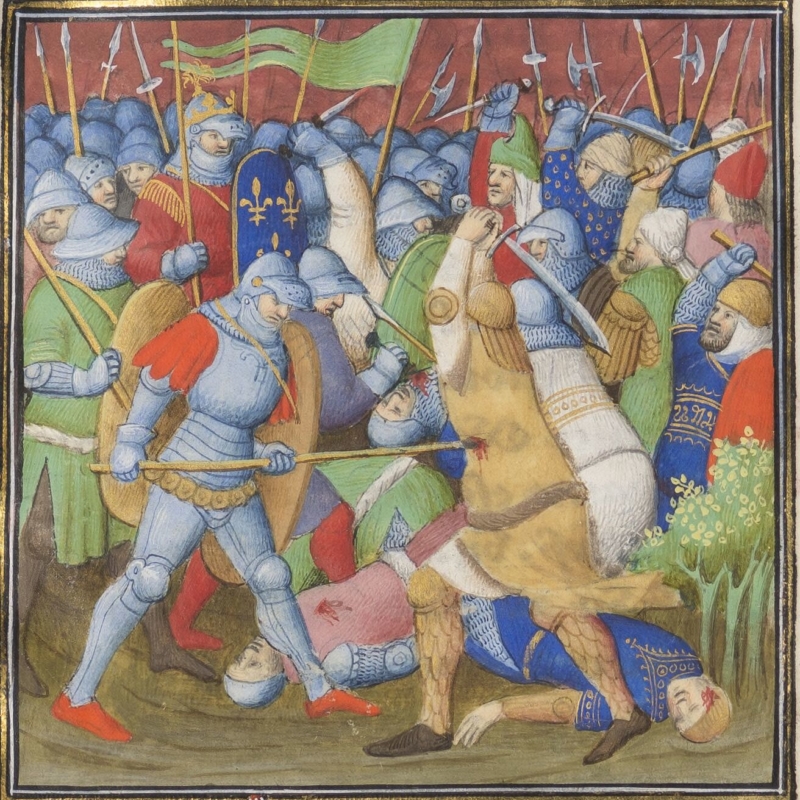 Charles Martel vainqueur des musulmans