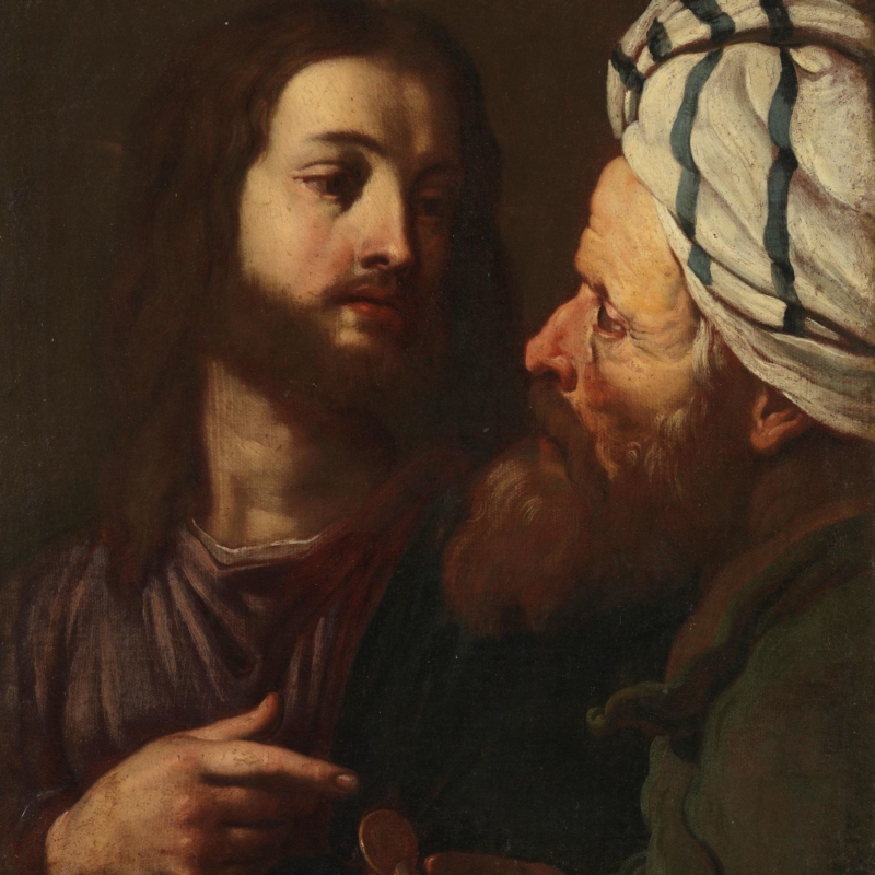 Christ et le prêteur d’argent