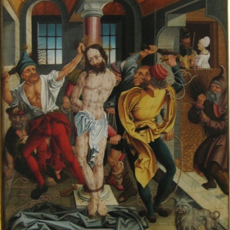 Flagellation de Christ par des juifs