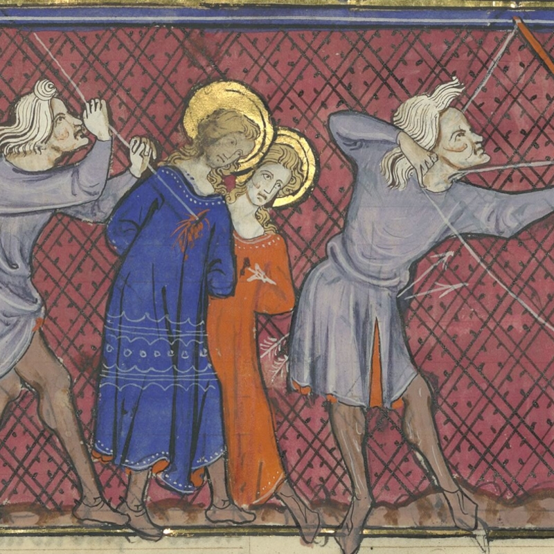 Martyre de saints Marc, Marcellianus et Sébastien