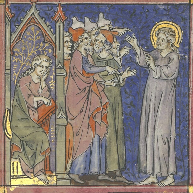 Saint Barnabé prêchant