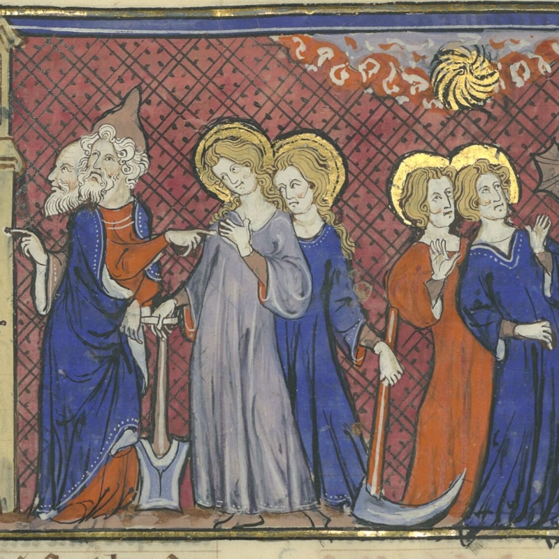 Saints Marc et Marcellianus denoncés par un juif