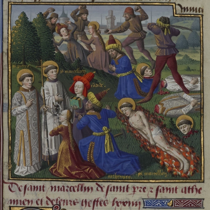 Martyre de saint Artème et des siens