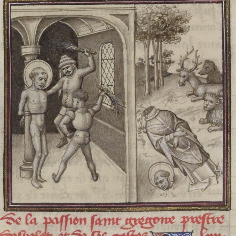 Martyre de saint Grégoire de Spolète