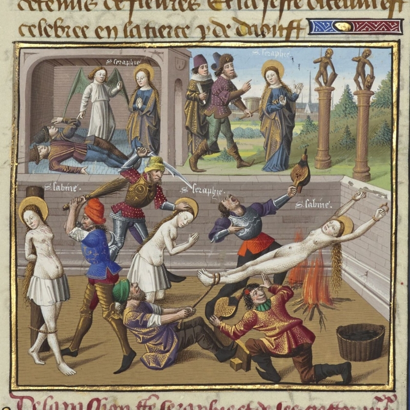 Martyre de sainte Séraphie