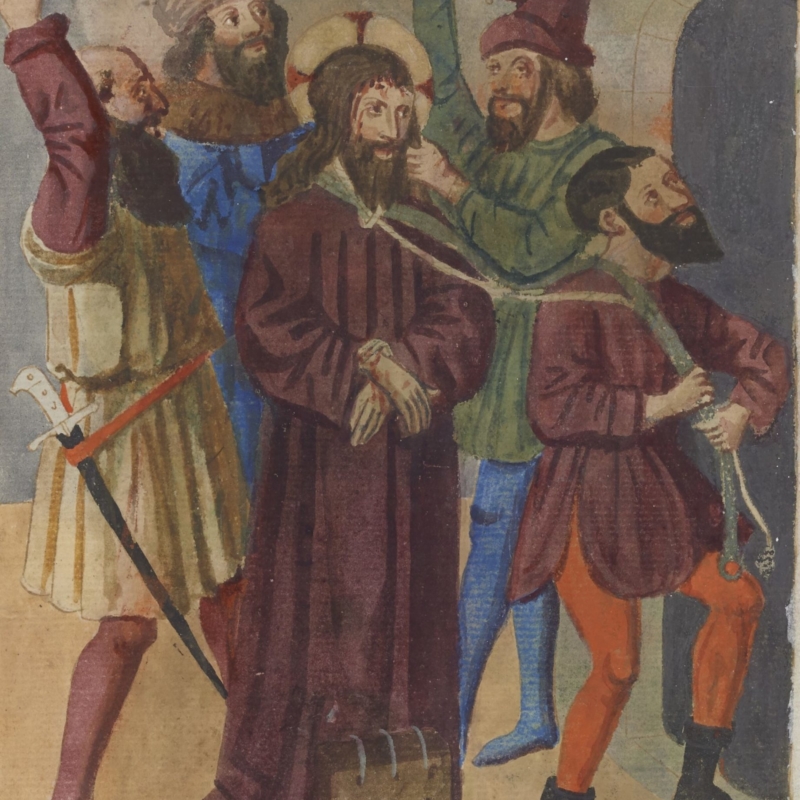 Christ conduit devant Pilate